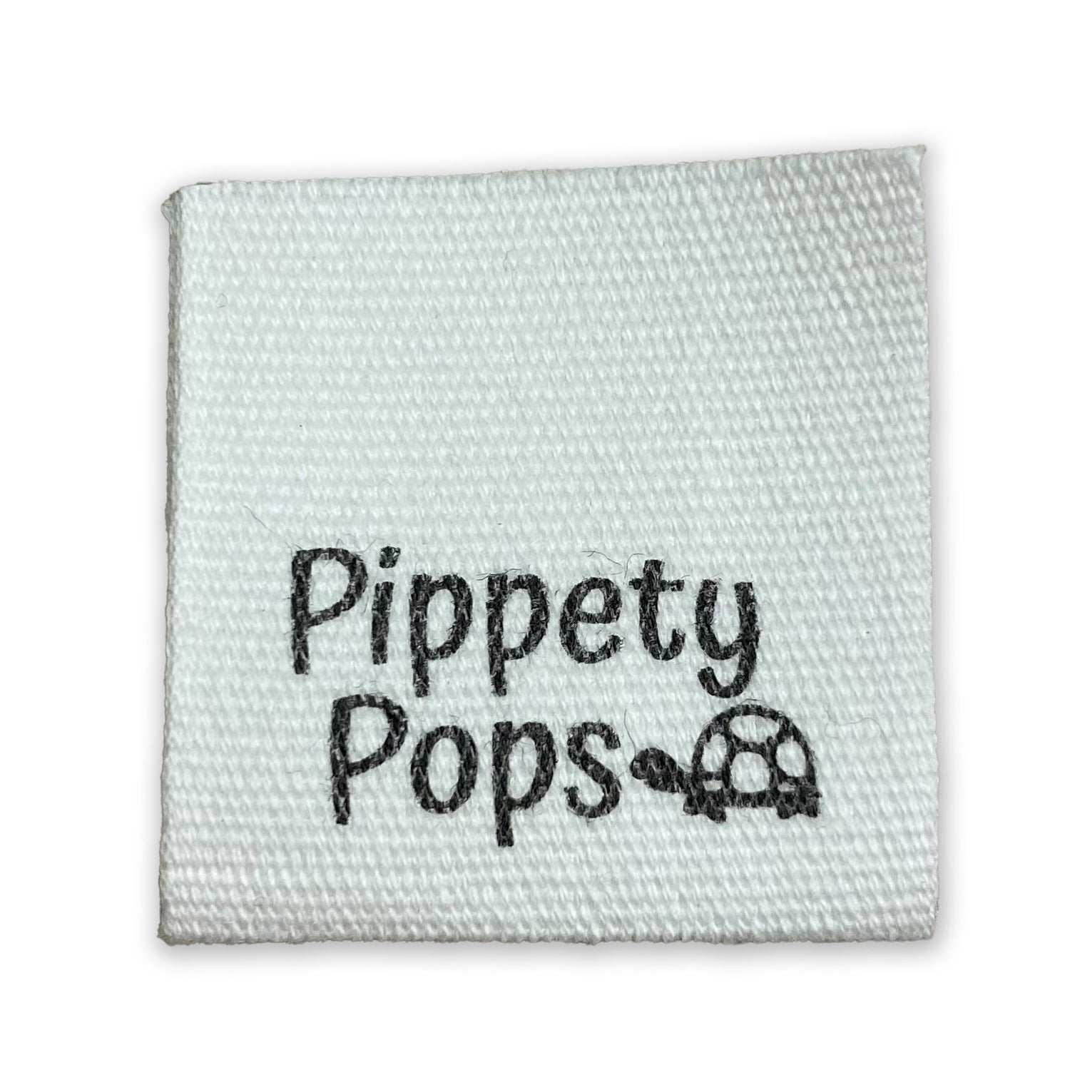 Center Fold Cotton Labels