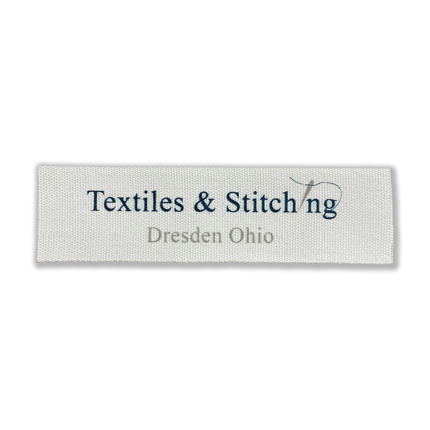End Fold Cotton Labels
