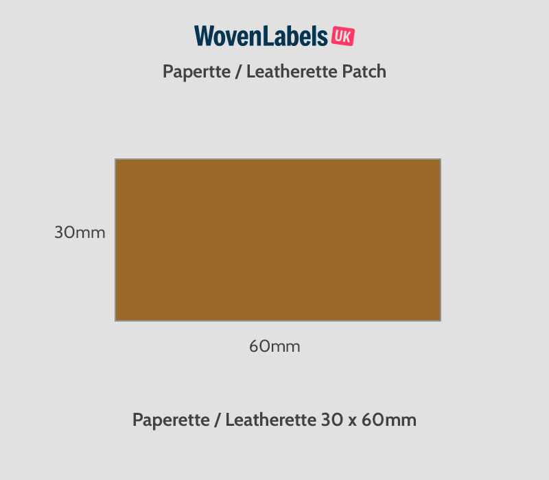 Paperette/Leatherette Patches