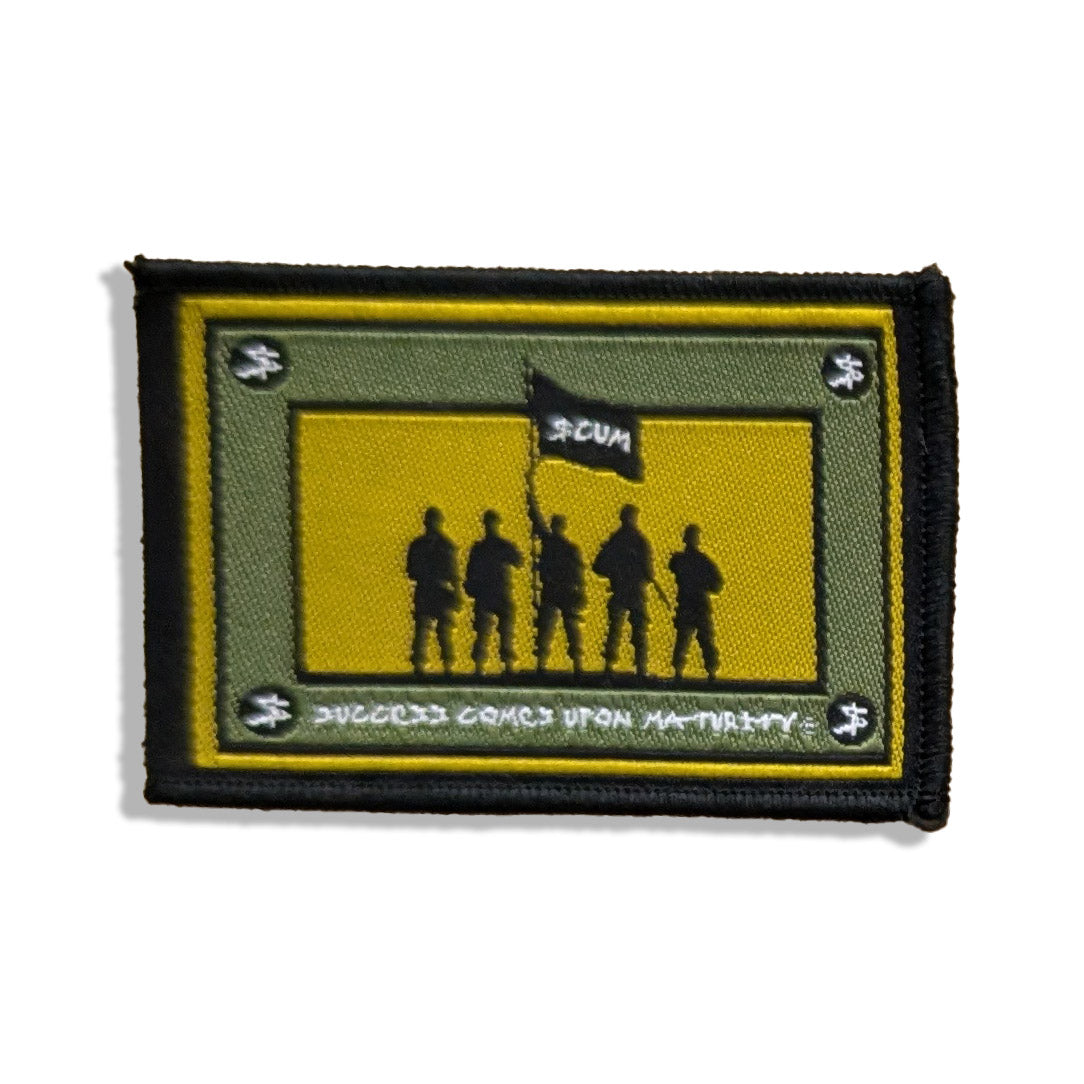 Rectangle Woven Badges