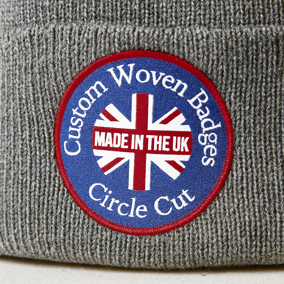 Circular Woven Badges