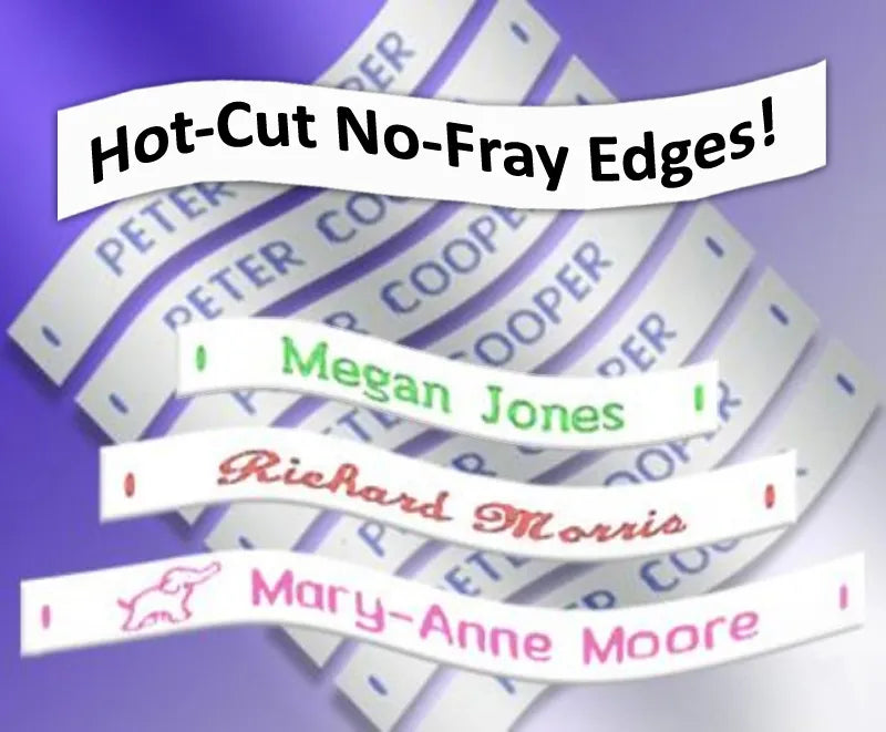 Pre-Cut Woven Name Labels