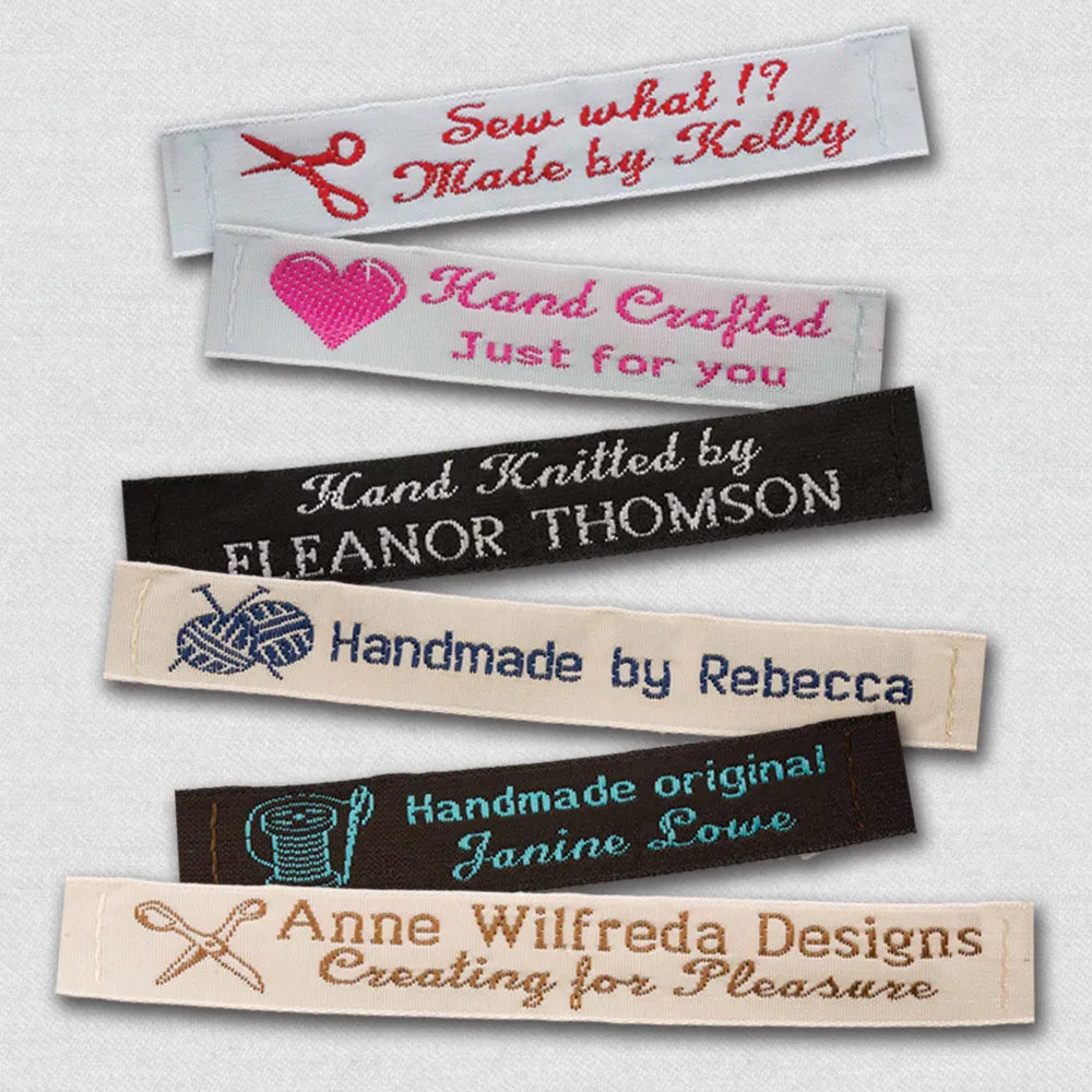 Narrow Woven Labels