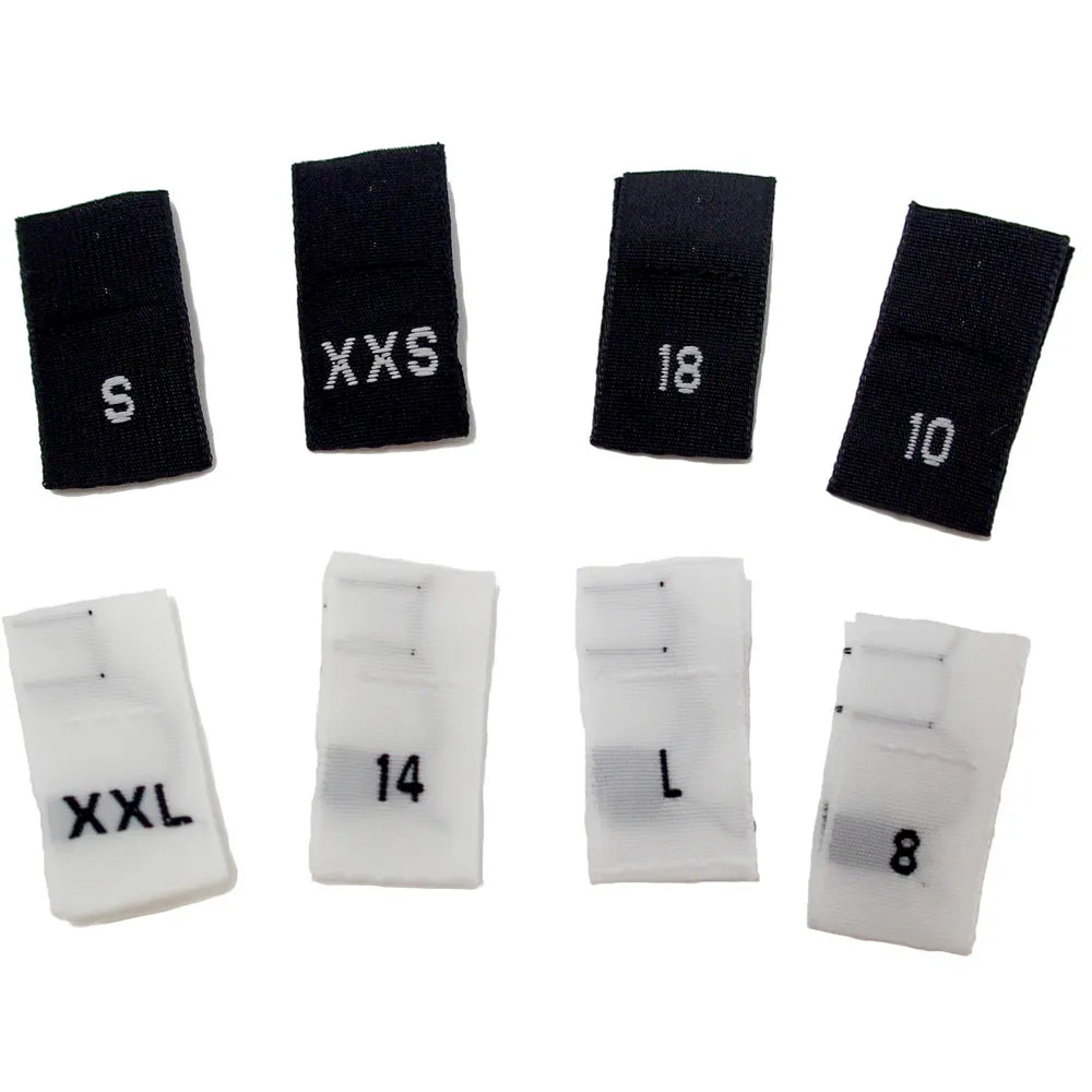 Size Tab Labels