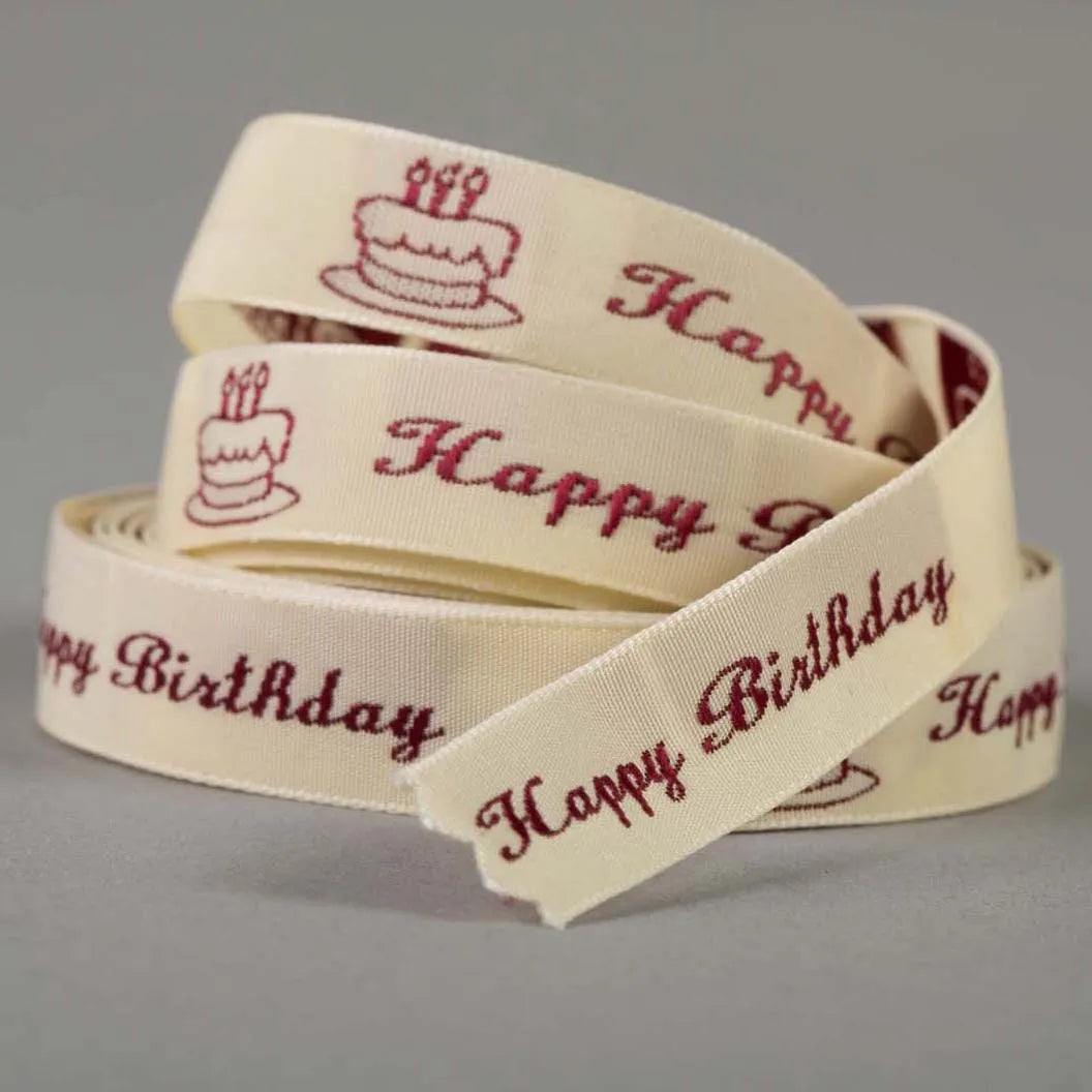 Personalised Woven Gift Ribbon