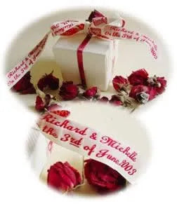 Personalised Woven Gift Ribbon