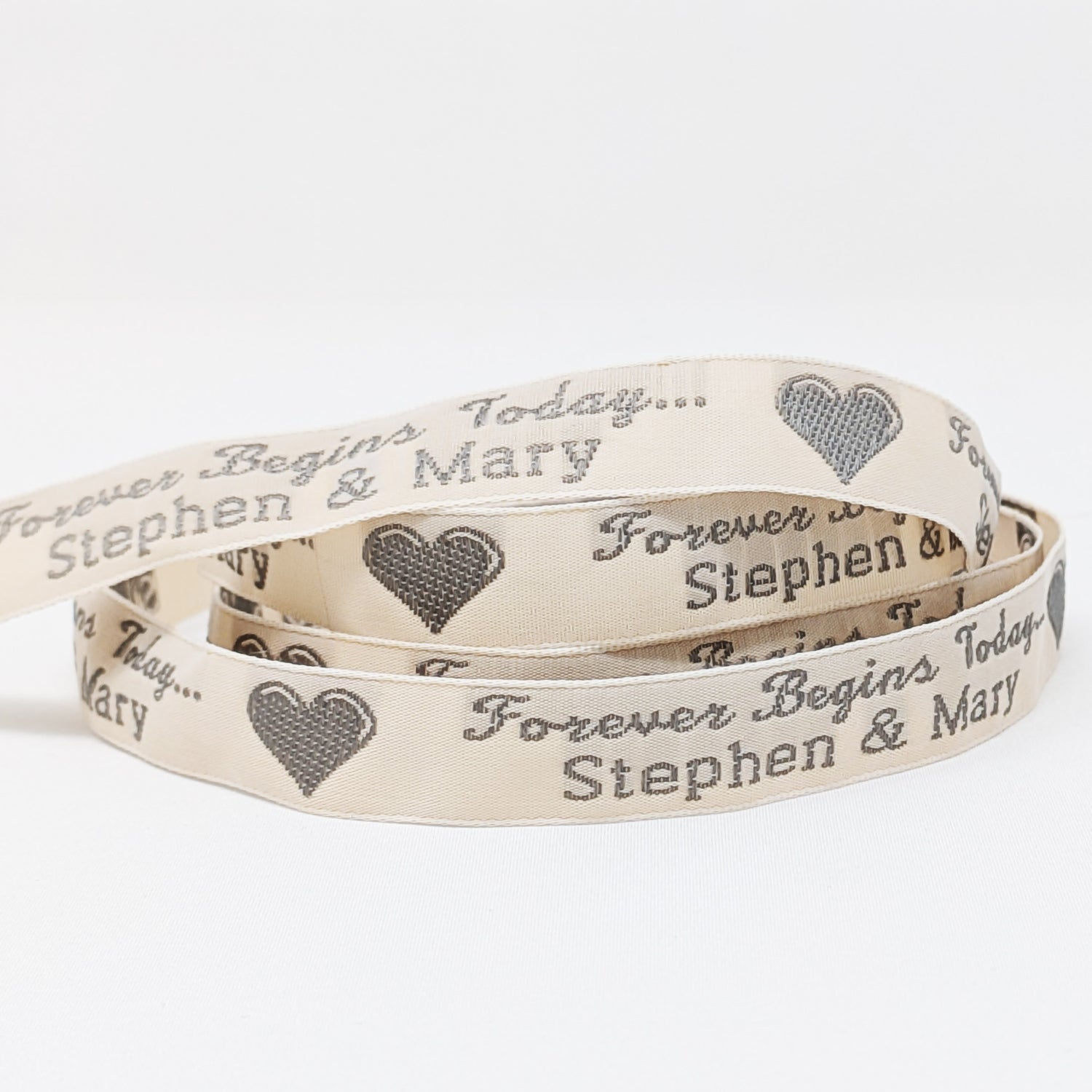 Personalised Woven Gift Ribbon