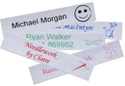 Satin Iron-on Labels
