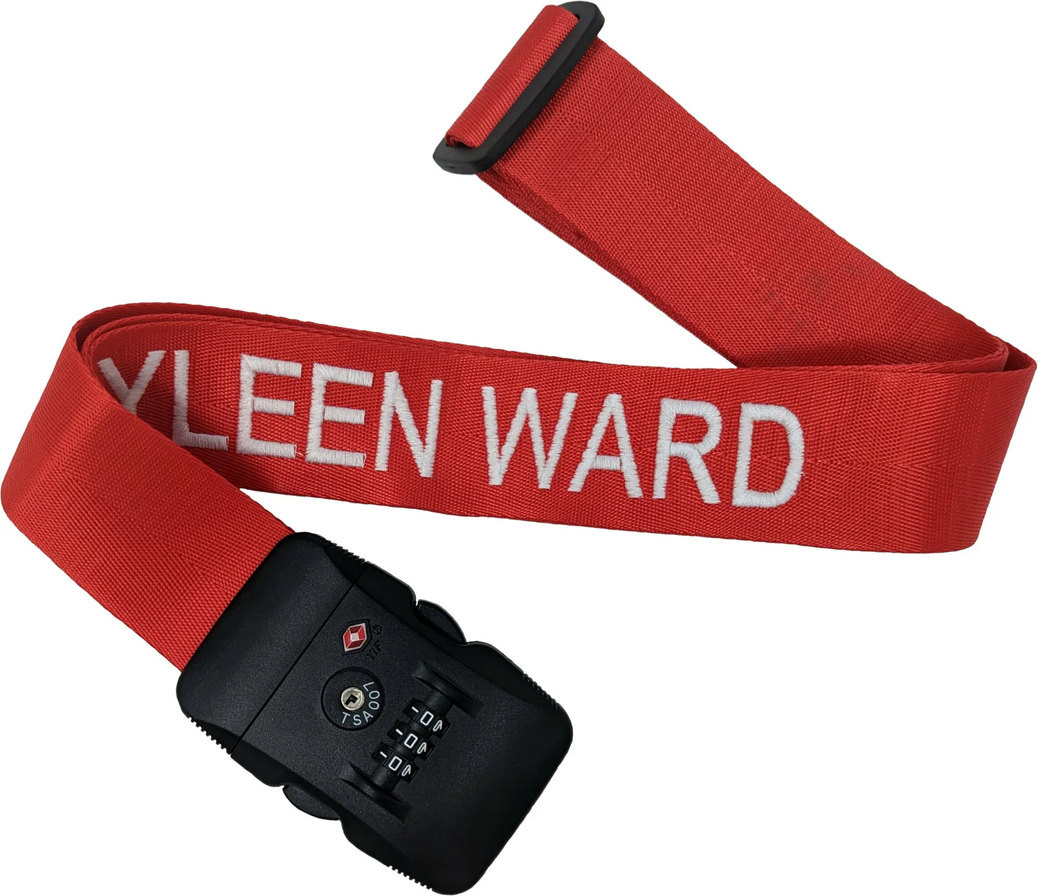 Embroidered TSA Approved Luggage Strap