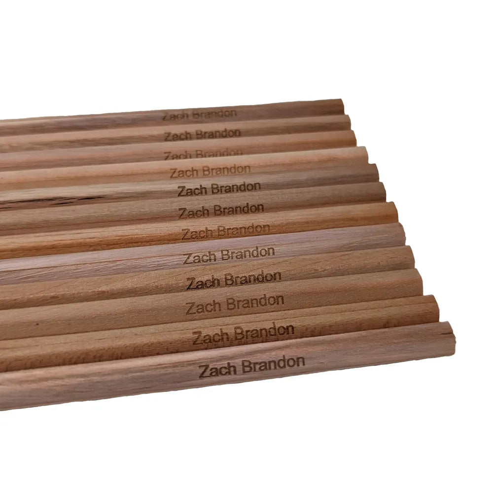 Personalised Wooden Colouring Pencils