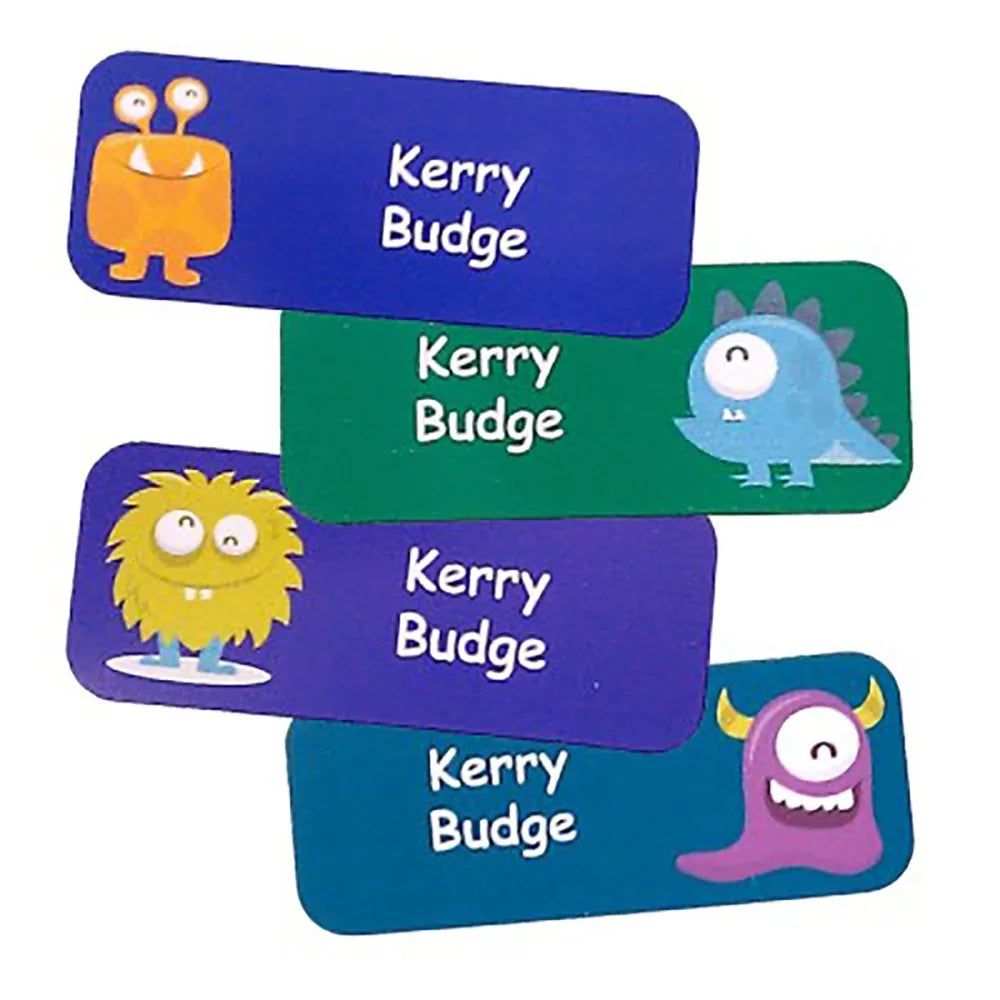 Super Fun Name Stickers