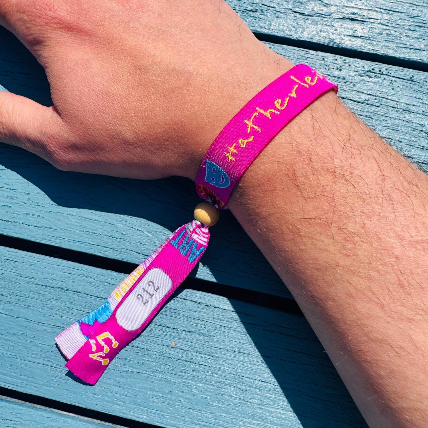 Custom Woven Festival Wristbands