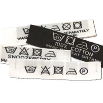 Woven Wash Care Labels