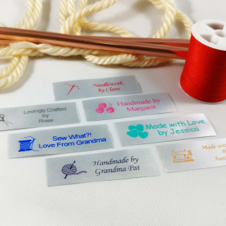 Customised Satin Sewing Labels