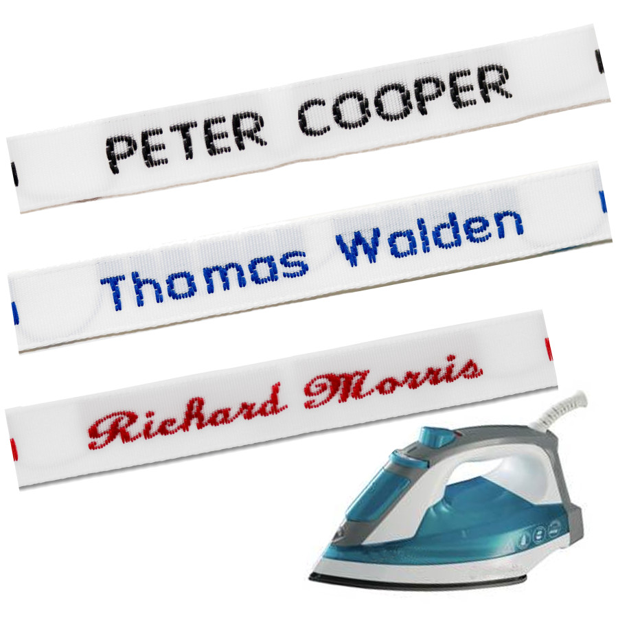 Name Labels Iron